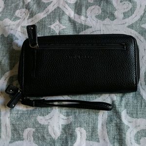 Stone & Co Black Wristlet Wallet with Wrist Strap